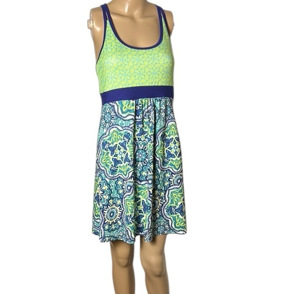 Sport dress, see flaw, colorful,Colorblock, tennis ,athletic sporty, coastal - Picture 2 of 16